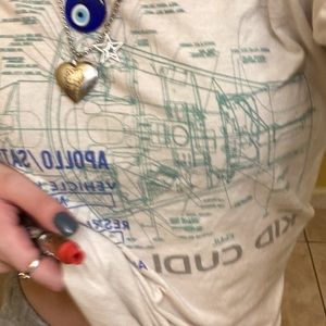 xs kid cudi tee womens brand new no flaws apollo